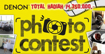 DENON Photo Contest (Deadline: 30 Juni 2014)