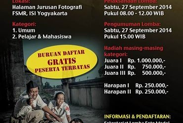 Jurusan Fotografi Fakultas seni media rekam institiut seni indonesia yogyakarta