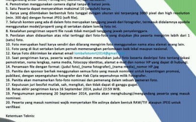 Lomba Foto Jurnalis MRT Jakarta (Deadline: 16 September 2014)