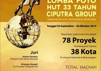 Lomba Foto Ciputra “Membangun Kota Membangun Kehidupan”