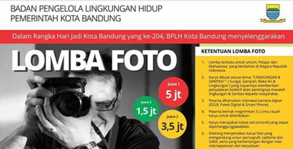 Lomba Foto BPLH Kota Bandung