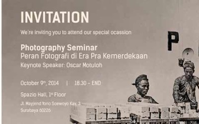 Seminar “Peran Fotografi di Era Pra Kemerdekaan”