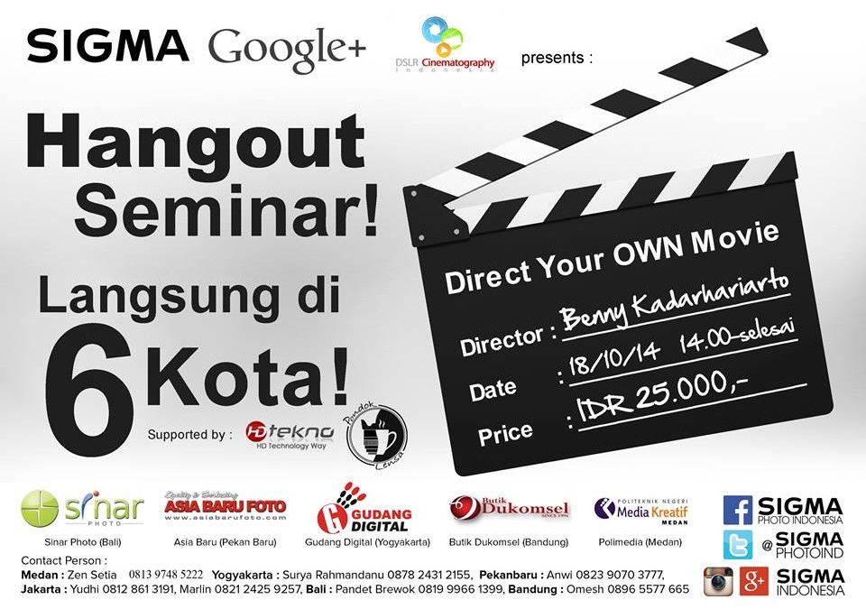 Hangout Seminar SIGMAPHOTOIND