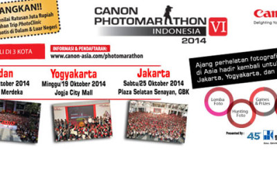 Canon PhotoMarathon Indonesia 2014 | 11, 19 , 25 Oktober 2014