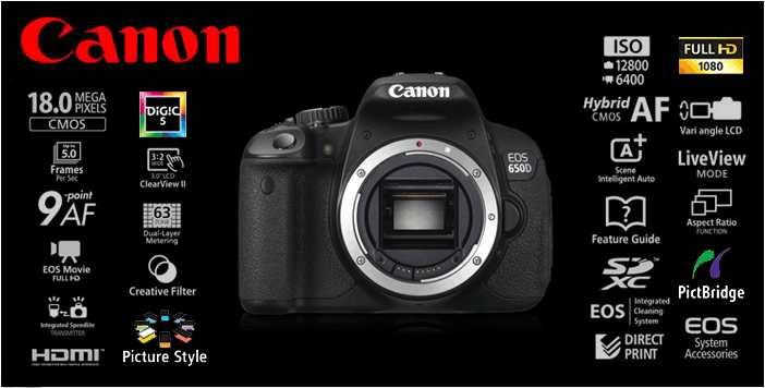 Harga dan Spesifikasi Kamera Canon EOS 650D Terbaru 2014
