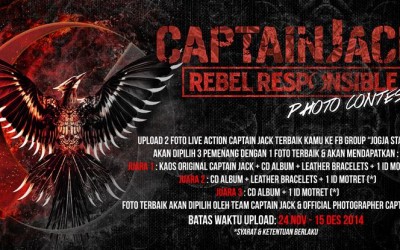 Jogja Stage & Captain Jack band Present: “Rebel Responsible Photo Contest”