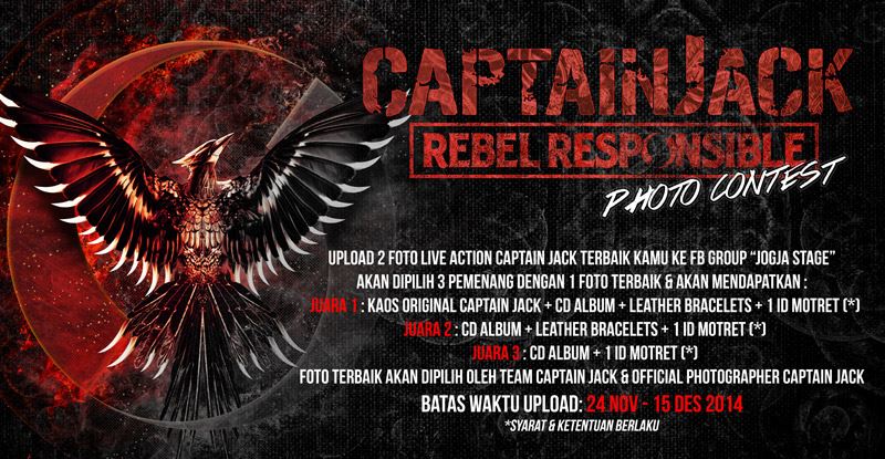 Jogja Stage & Captain Jack band Present: “Rebel Responsible Photo Contest”