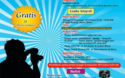 Lomba Fotografi “On The Spot”