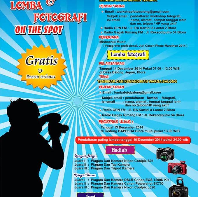 Lomba Fotografi “On The Spot”